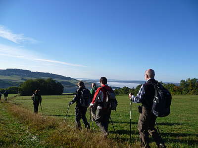 Wandern in der Natur