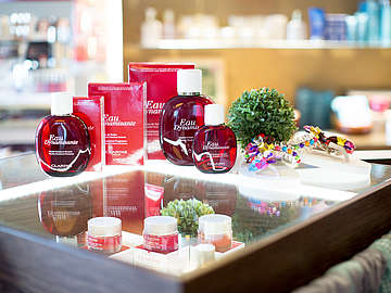 Clarins, Thalgo, retipalm, alessandro & St Barth in unserem SOONWALD spa Shop